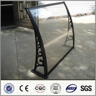 China The PC Canopy Durable and Lightweight Outdoor Shelter Made from Polycarbonate Sheets for your window and doors for sale