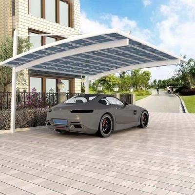 Китай DIY поликарбонатный тент Алюминиевый каркас Carport с поликарбонатной крышей для защиты транспортного средства продается