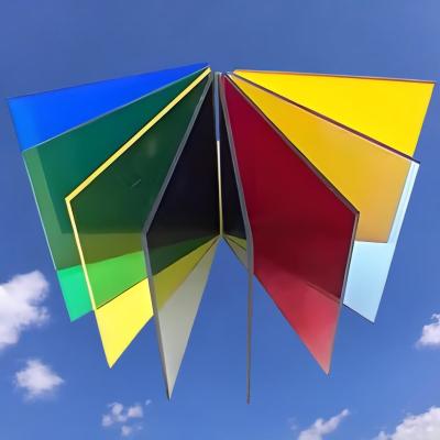 China Highly Versatile Colored Polycarbonate solid Sheet for Building and Construction Needs for sale