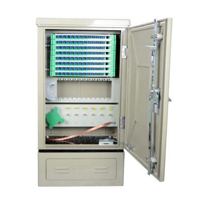 China SMC FTTX 96 Cores SMC Fiber Optic Cable Cross Connect Cabinet Fiber Distribution Hub for sale