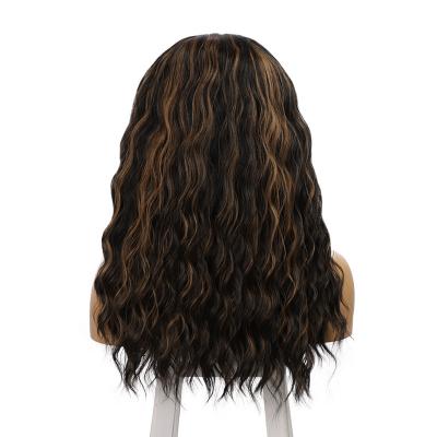 China Synthetic Lace Front Synthetic Heat Resistant Wigs Honey Blonde Short Bob Wig Wholesale Body Wave Futura Custom Synthetic Hair Wigs for sale