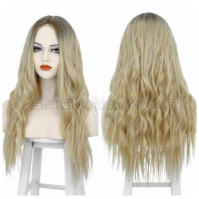 China Custom Wholesale Body Wave Celebrity Wigs Synthetic Pre Plucked Synthetic Lace Wigs Best Quality Synthetic Wig for sale