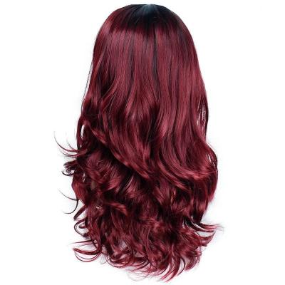 China Wholesale Synthetic Half Wig Body Wave Customization Wigs Monofilament Synthetic Wigs for sale