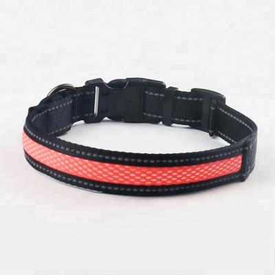 China 2020 Hot Selling Sustainable Flashing Rechargeable Led Dog Collar Pet Products for sale