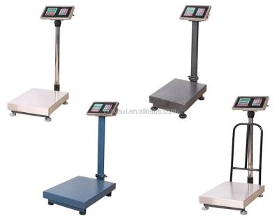 China Priceing and Weight Stainless Steel Digital Kitchen Scale 60KG 100KG 150KG for sale