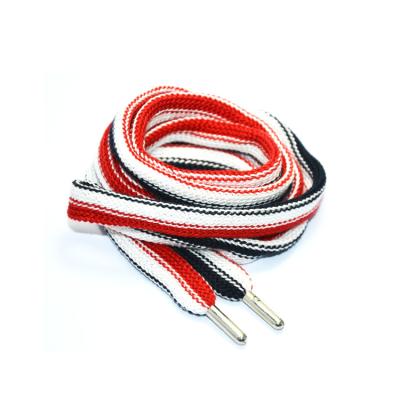 China Custom Viable Multi Color Polyester Hoodie Laces Cord Around String Cords With Silicone Dipped End Cord Tips Suppliers for sale