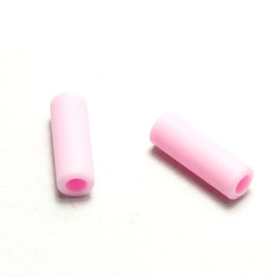 China High Quality Viable Direct Factory Direct Injection Pink TPU Rubber Cord Ends for sale