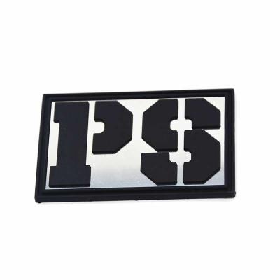 China hot sale 3D tpu injection plastic rubber patch badge sewing for clothing jackets for sale