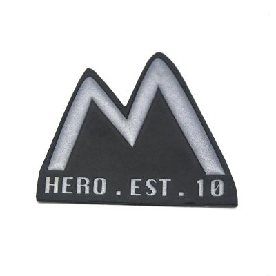 China Viable Logo Patch Tpu Badges For Apparel High Frequency Reflective Sportswear for sale