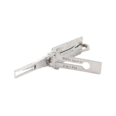 China High Quality Original Lishi Hu83 2 Cylinder Open Drive from Lishi Locksmith Tools HU83 V.3 Ign/Dr/Bt in 1 Auto Pick and Decoder lishi for sale