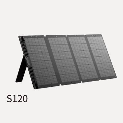 China Emergency Homeuse Solar Panels 150w Foldable Light Weight Flexible Traveling Outdoor Camping Computer 210mmx210mm for sale