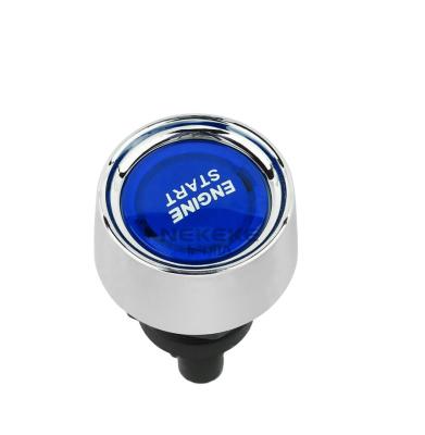 China Electronic/Marine/Jeep/Car Sticky Interior NEKEKE 12V Car Cover Keyless Starter Protector Button Auto Ignition Switch Push Button Start Engine Car for sale