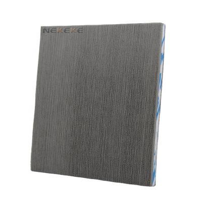 China Modern Dark Gray Customized Durable NEKEKE 6 Mm Thick Cheap Composite Decking Material With Boat Yacht for sale