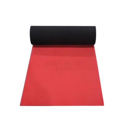 China NEKEKE Thickness 6mm Red+Black Bottom Boat Yacht Marine Rubber Pattern EVA Deck Foam Sheet Composite Modern Exterior Decking for sale