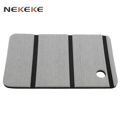 China NEKEKE Modern Light Gray + Black Lines 120*240*0.6cm Marine EVA Deck Foam Sheet Composite Boat Yacht 