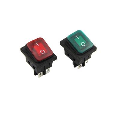 China NEKEKE KCD4 KCD4 new style light guide rocker switch output circuit high quality led push button switch for sale