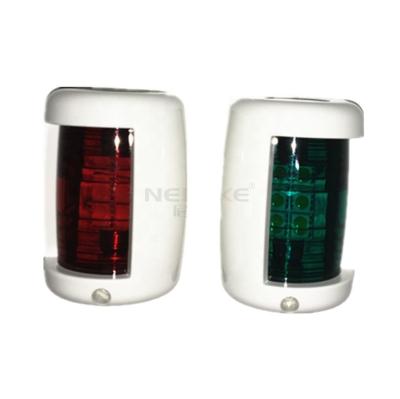 China 12V Marine Navigation Light LED NEKEKE NL343 NL344 Starboard Light Boat ABS Plastic Red Green Port Light for sale