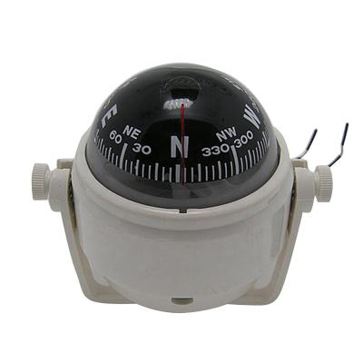 China Black Altimeter Marine Electronic Digital Compass Boat Caravan Truck 12V LED Light Compass Military for sale