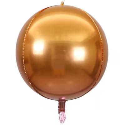 China Gift Toy Guaranteed Quality 4D Numbers Shape Rose Gold Foil Balloon For Wedding Party Decoration for sale