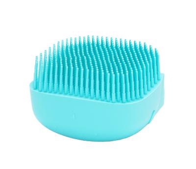 China EXFOLIATE HEYAMO DDP Shampoo Massage Silicone Shower Brush Face Cleansing Dead Foot Skin Remover Kids Body Bath Scrubber Massager Brush for sale