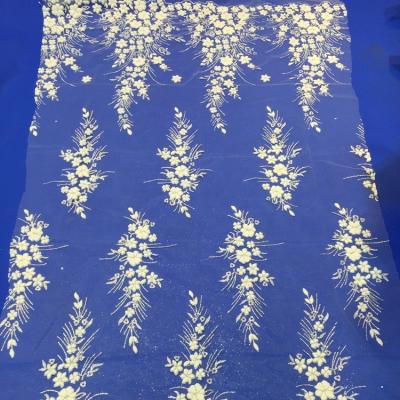 China Instant 3D Powder FP05 Sterling Powder Glue Craft Paste Craft Glue Fabric Instant White Bridal Fabric Bridal Silver White Wedding Dress Fabric for sale