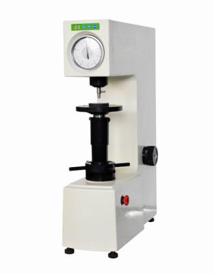 China Motorized Loading Plastics Rockwell Hardness Testing Machine with Dial Reading 0.5HR for sale