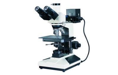 China Trinocular Wide Field Eyepiece Reflected and Transmitted Metallurgical Microscope for sale