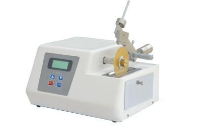 Κίνα Αργόστροφη 10-600rpm μεταλλογραφική τέμνουσα μηχανή 80W με το πριόνι διαμαντιών προς πώληση