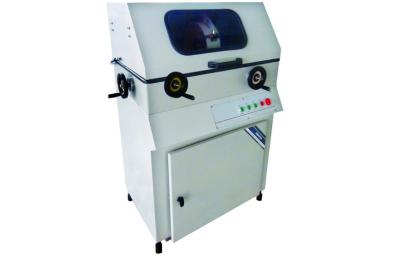 China Metallographic Abrasive Cutting Machine Capacity 65mm for Unequal Metallographic Specimen for sale