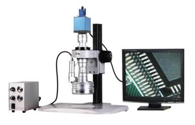 China Stereomikroskop-lineare Wiedergabe 25X - Stereomikroskop der VGA-Farbkamera-3D 152X Digital zu verkaufen