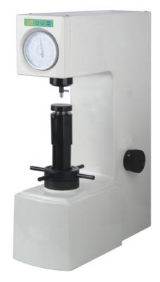 China Dial Gauge 0.5HR Motorized Loading Regular Rockwell Hardness Tester Throat 165mm for sale