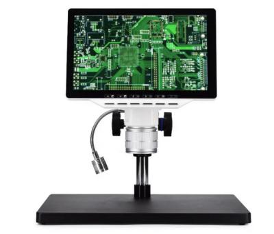 China Integrated Industrial Video Microscope with Zoom Lens Max 4.5X and 12 Million Pixel Camera for sale