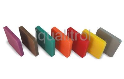 China Plastics Hardness Tester Test Block Hard Rubber Durometer Test Block with 7 Color Test Block Kit for sale