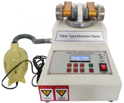 China Abrasion Wear Resistance Digital Display Taber Tester for Leather Cloth Rubber Testing ISO9352 for sale