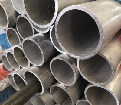 China High Strength Aluminum Round Tubing Mill Finish Thin Wall  For Transportation for sale