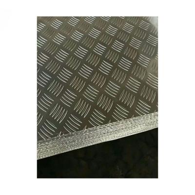 China Diamond Embossed Aluminum Sheet 3003 3A21 0.4mm - 7mm Thickness For Anti Slip Floor for sale