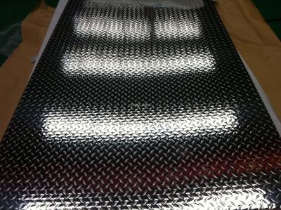 China Polishing Aluminum Diamond Plate Flooring , Checkered Aluminum Sheets for sale