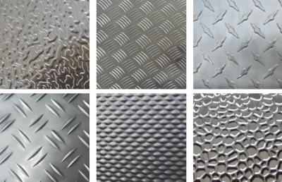 China Smooth Decorative Embossed Aluminum Sheet High Strength Customize Color for sale