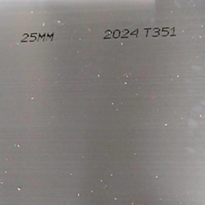 China Industrial 2024 Aircraft Aluminum Sheet 0 . 3 - 350MM Thickness Corrosion Resistance for sale