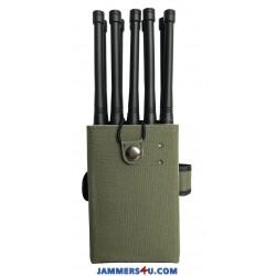 China CT-1010-5Ghz 10 Bands 10W 5Ghz 3G 4G GPS RC 433 868 WIFI Jammer up to 30m for sale