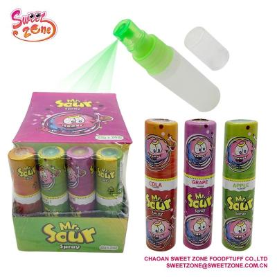 China Laser Bottle Mix Flavors Sour Spray Liquid Candy SZH-112A SZH-112A for sale