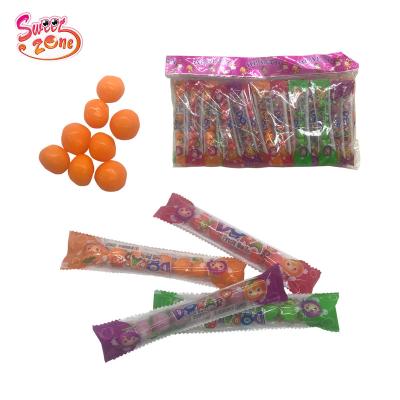 China Natural Blend Natural Fruit Flavor Sour Fruit Balls Candy for sale