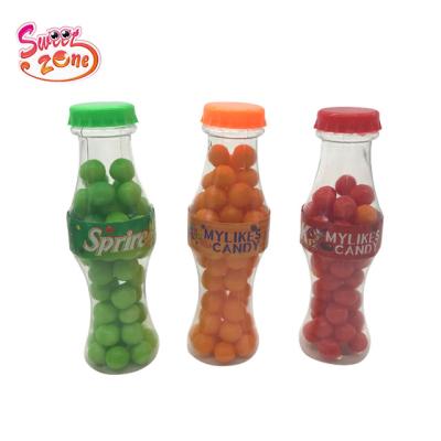 China Natural Bottle Full Size Funny Colorful Balls Sweet Candy for sale