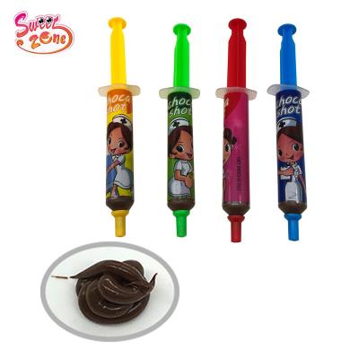 China Large Syringe Toy Chocolate Jam Liquid Candy SZJ-192 SZJ-192 for sale