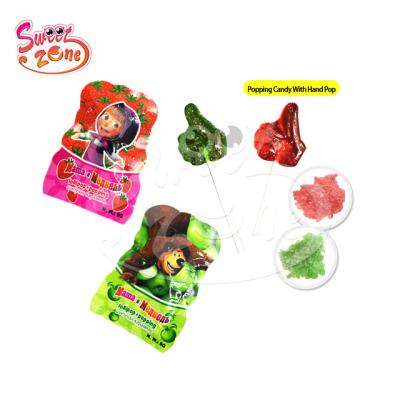 China Popping Glucose Glucose Candy With Finger Foot Lollipop for sale