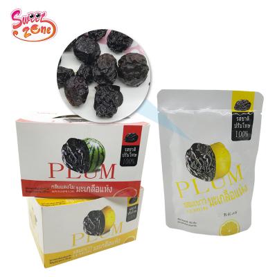 China Dried Canned Dried Watermelon and Lemon Dried Black Plum Snacks for sale