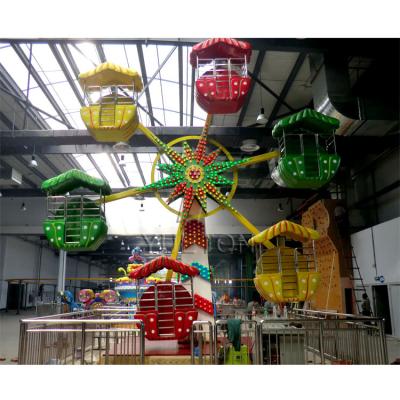 China Amusement Park In China Running Amusement Theme Park Rides Ferris Wheel Height Seats For Sale for sale