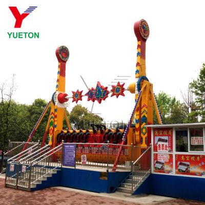 China Metal Purchasing Fun Fair Attraction Manege Thrill Amusement Park Equipment Top Spin Space Travel Extreme Ride for sale