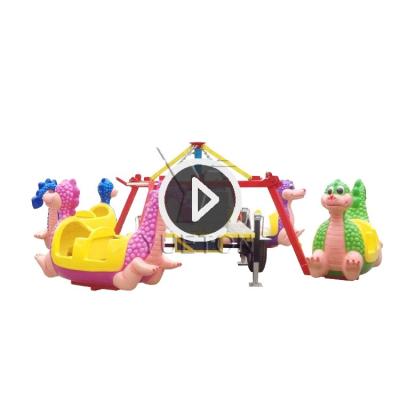 China Amusement Park Kids Portable Carnival Games Amusement Amusement Park Dinosaur Spin Rides Manufacturer For Sale for sale