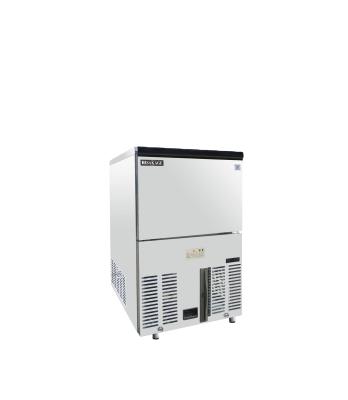 China Cylindrical Ice Maker All-In-One Machine Prices Best Around Big Ice Equipment Undercounter Cylindrical Ice Maker EC-80 for sale